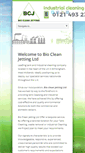 Mobile Screenshot of biocleanjetting.co.uk
